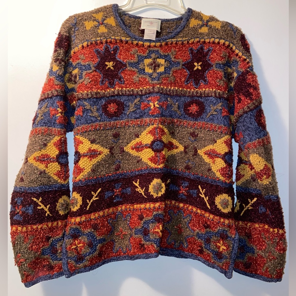 Susan Bristol vintage fall sweater.